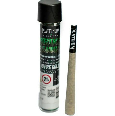 Platinum Reserve - Preroll - Bruce Banner - 1g