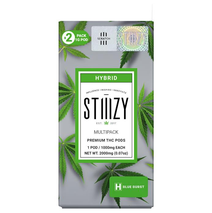 Stiiizy - Pod Reload - Blue Burst - 2pk