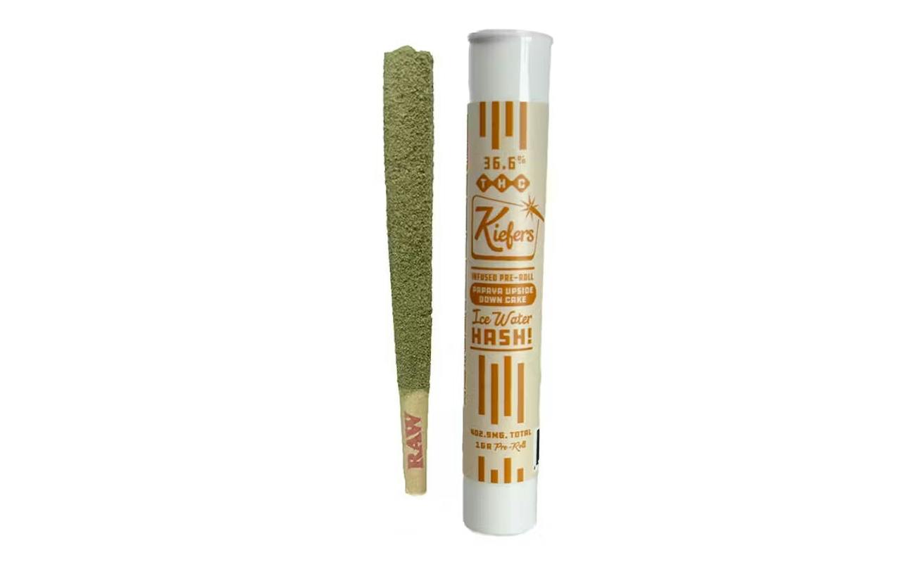 Bison Botanics - Infused Preroll - Kiefers Papaya Upside Down Cake - 1g