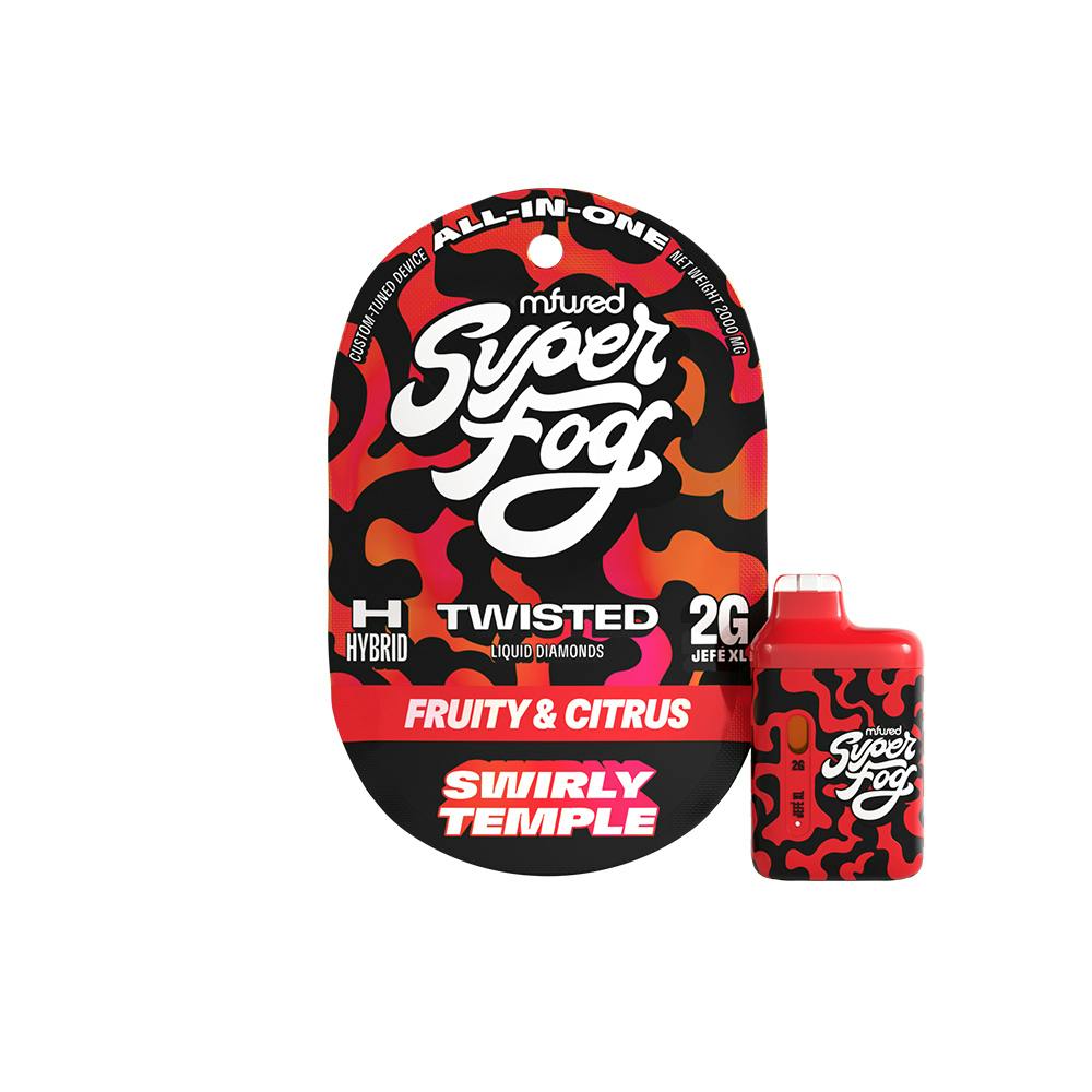 Mfused - AIO Vape - Swirly Temple - 2g
