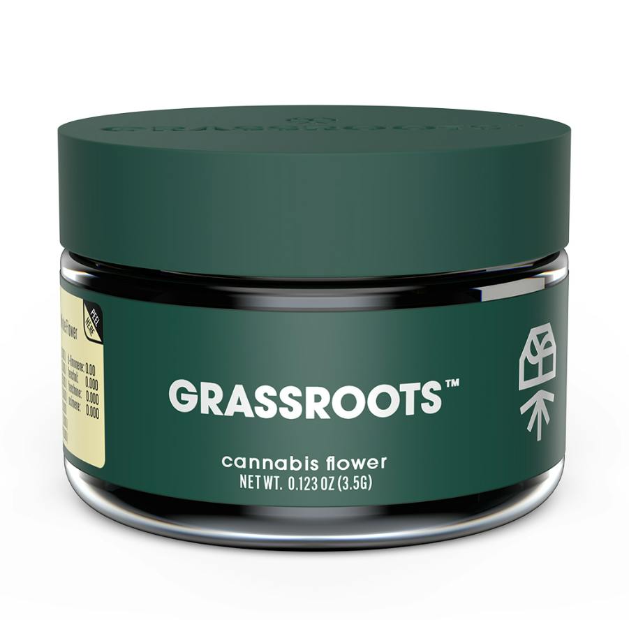 Grassroots - Flower - Golden Sands - 3.5g