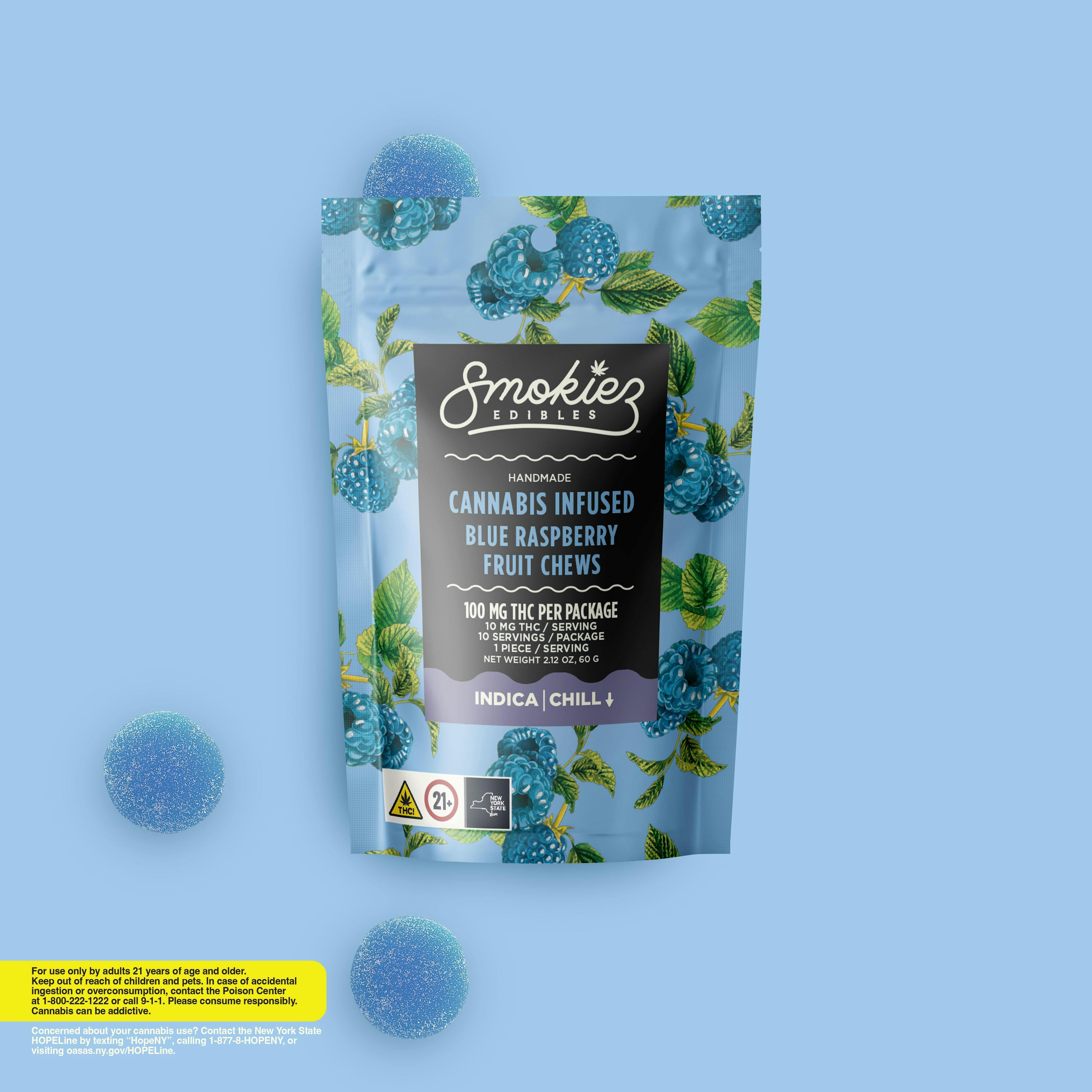 Smokiez - Gummies - Sweet Blue Raspberry - 10pk