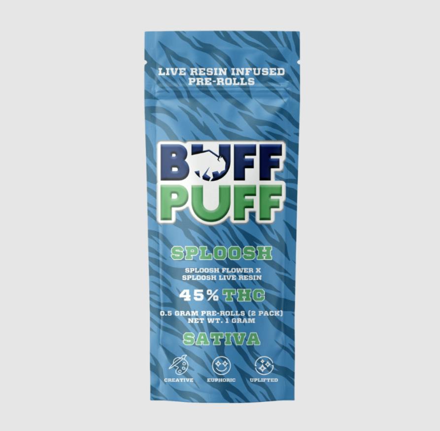 Buff Puff - Infused Preroll - Sploosh - 2pk
