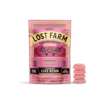Lost Farm - Gummies - Strawberry Lemonade x Napa - 100mg