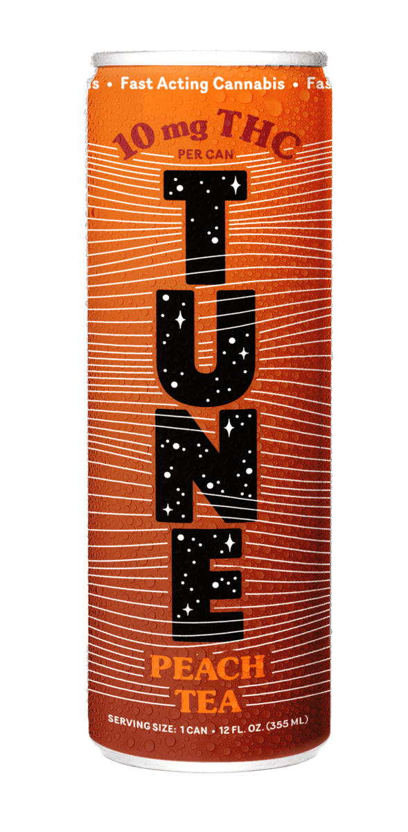 Tune - Beverage Single Can - Peach Tea