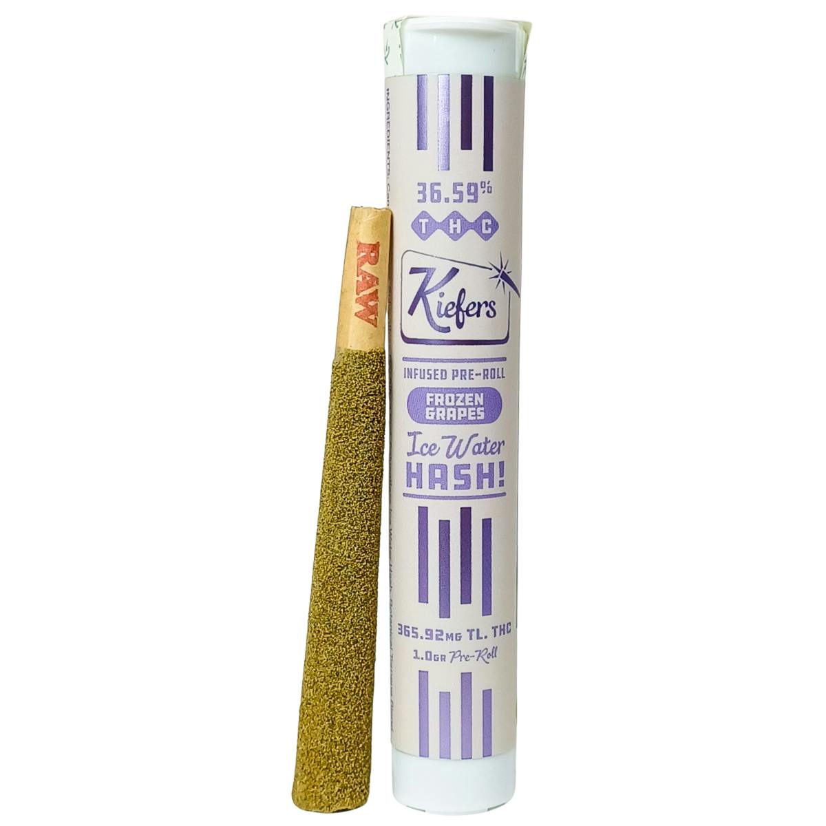 Bison Botanics - Infused Preroll - Kiefers Frozen Grapes - 1g