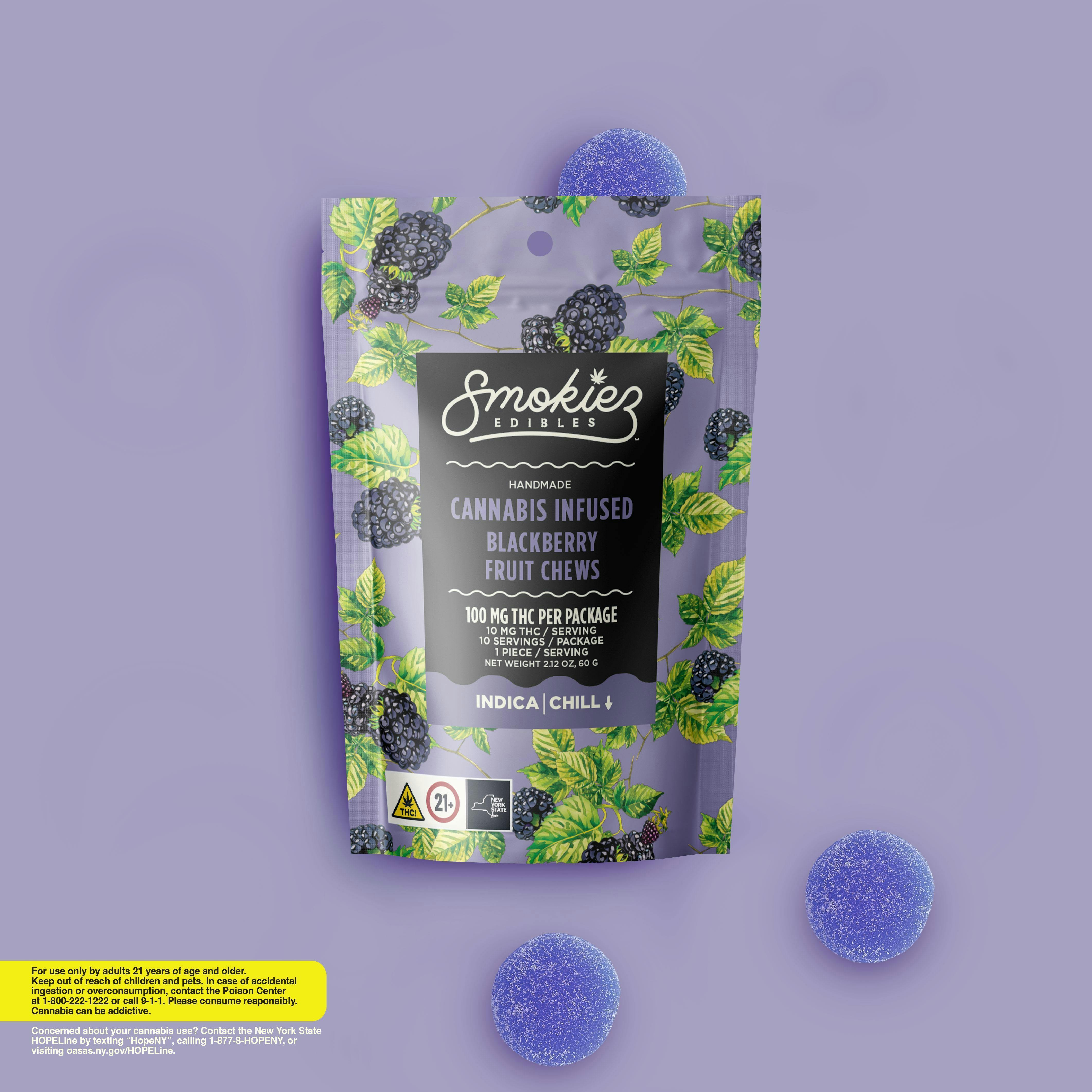 Smokiez - Gummies - Sweet Blackberry - 10pk