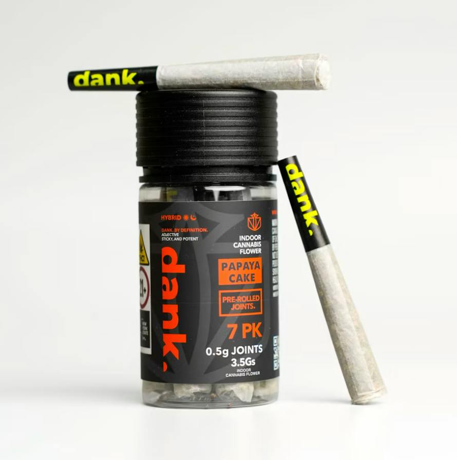 DANK - Preroll - Papaya Cake - 7pk