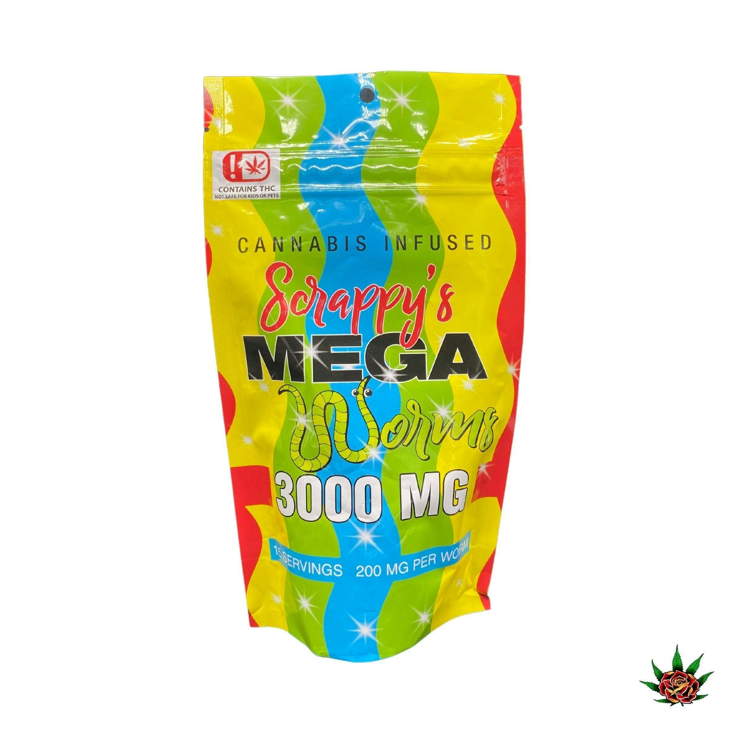 Eden Rose - 3000mg MEGA Scrappy's