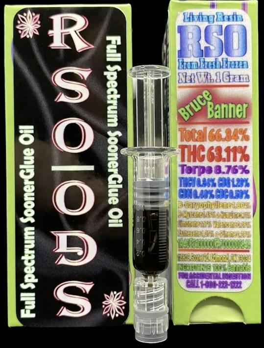 Bruce Banner RSO Oil