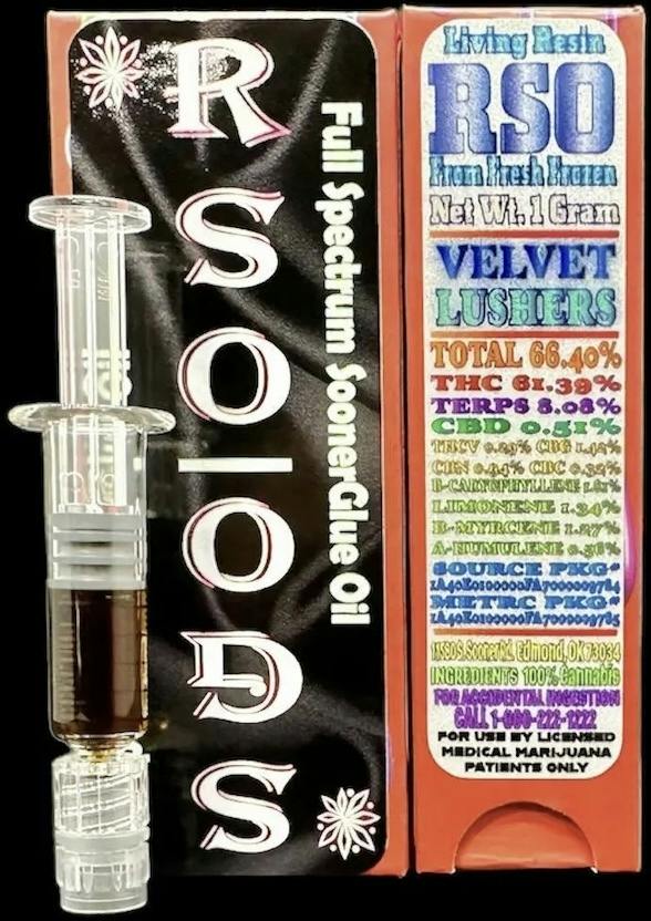 Velvet Lushers RSO Oil