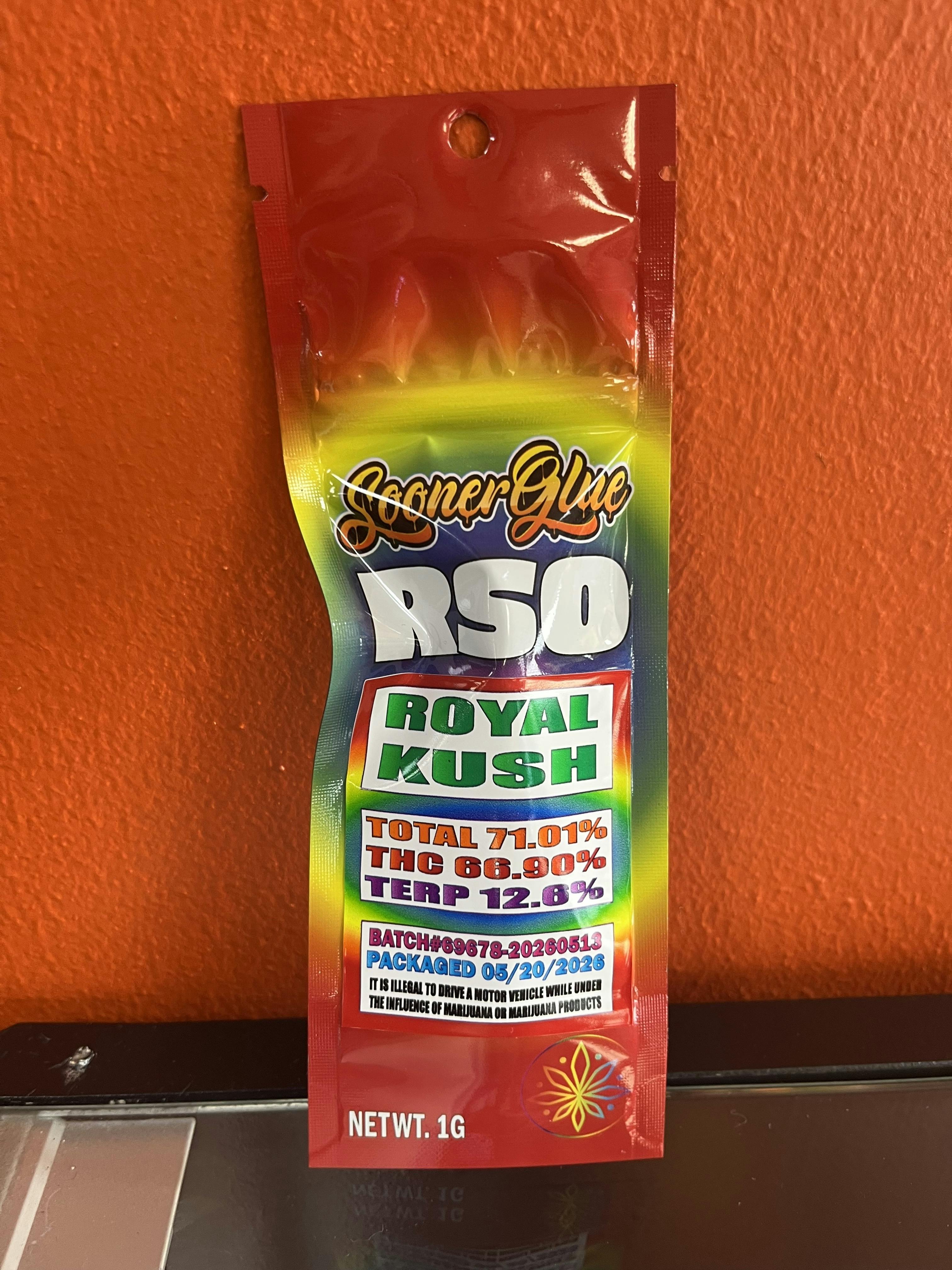 SoonerGlue RSO - Royal Kush - Indica
