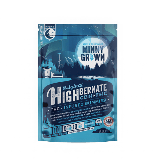Minny Grown | Gummies | Boundary Waters Bluebeary | THC:50mg