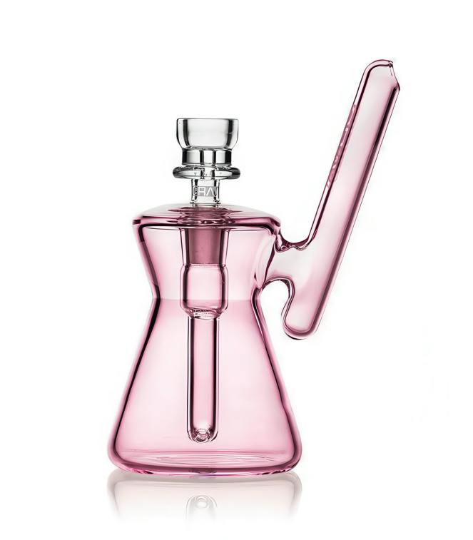 Grav | Hourglass Pocket Bubbler | Pink