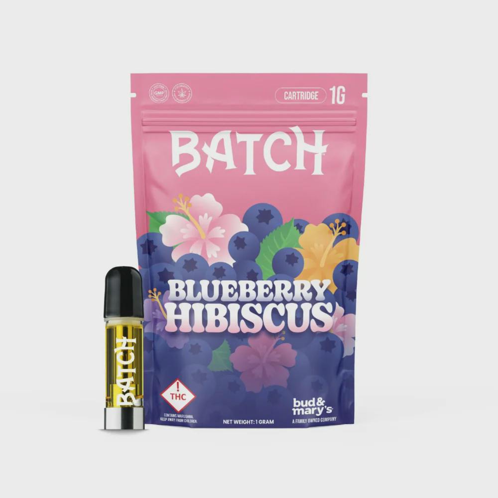 Batch Cartridge | Blueberry Hibiscus 1g Rec