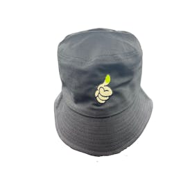 Bucket Hat Embroidered Black YGT Logo