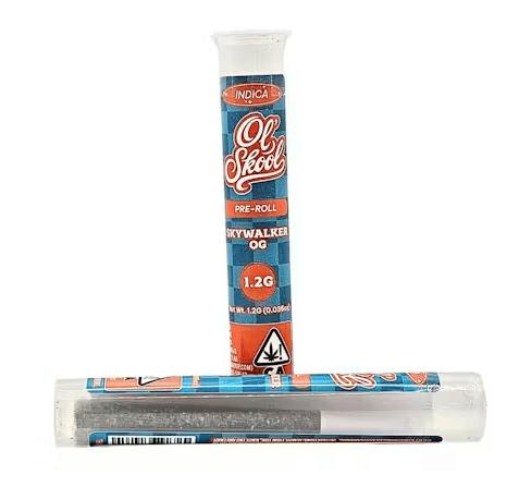 Ol' Skool - Skywalker OG | 1.2g Preroll - 1.2 grams