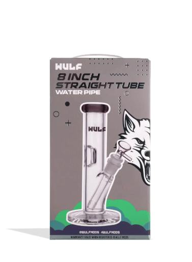 WULF - 8" Straight Water Pipe | Smoke