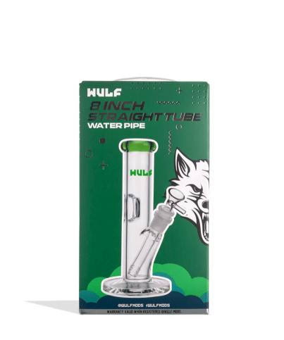 WULF - 8" Straight Water Pipe | Green