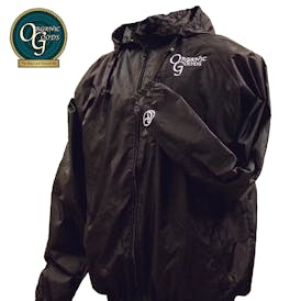 Organic Goods Black Windbreaker