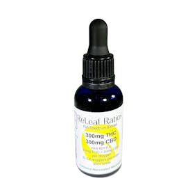 ReLeaf Ratios Tincture 300 MG THC : 300 MG CBD