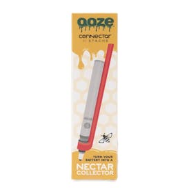 Ooze x Stache ConNectar - 510 Thread Dab Straw Vape Pen Attachment