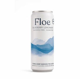 Floe Seltzer Blueberry Lemonade 10 MG THC : 10 MG CBD HEMP