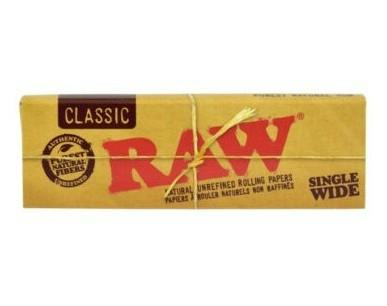RAW - Classic - Single Wide Single Window Papers