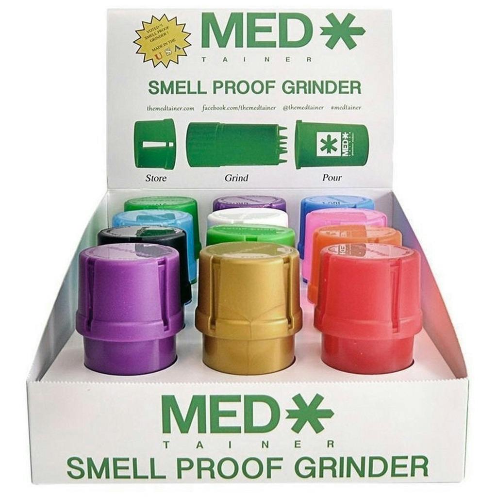 Smell Proof Grinder - Assorted Color