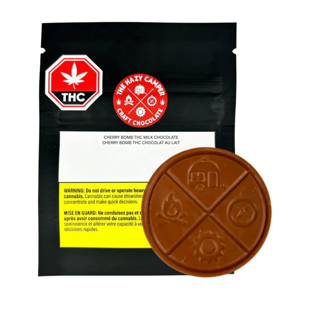 Cherry Bomb Thc Milk Chocolate