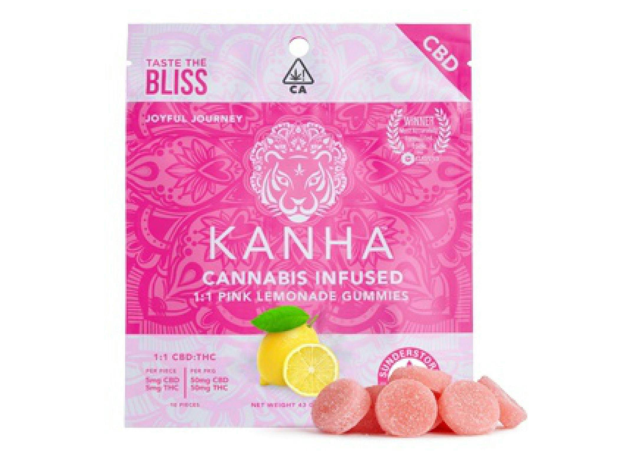 Kanha Gummies: Pink Lemonade