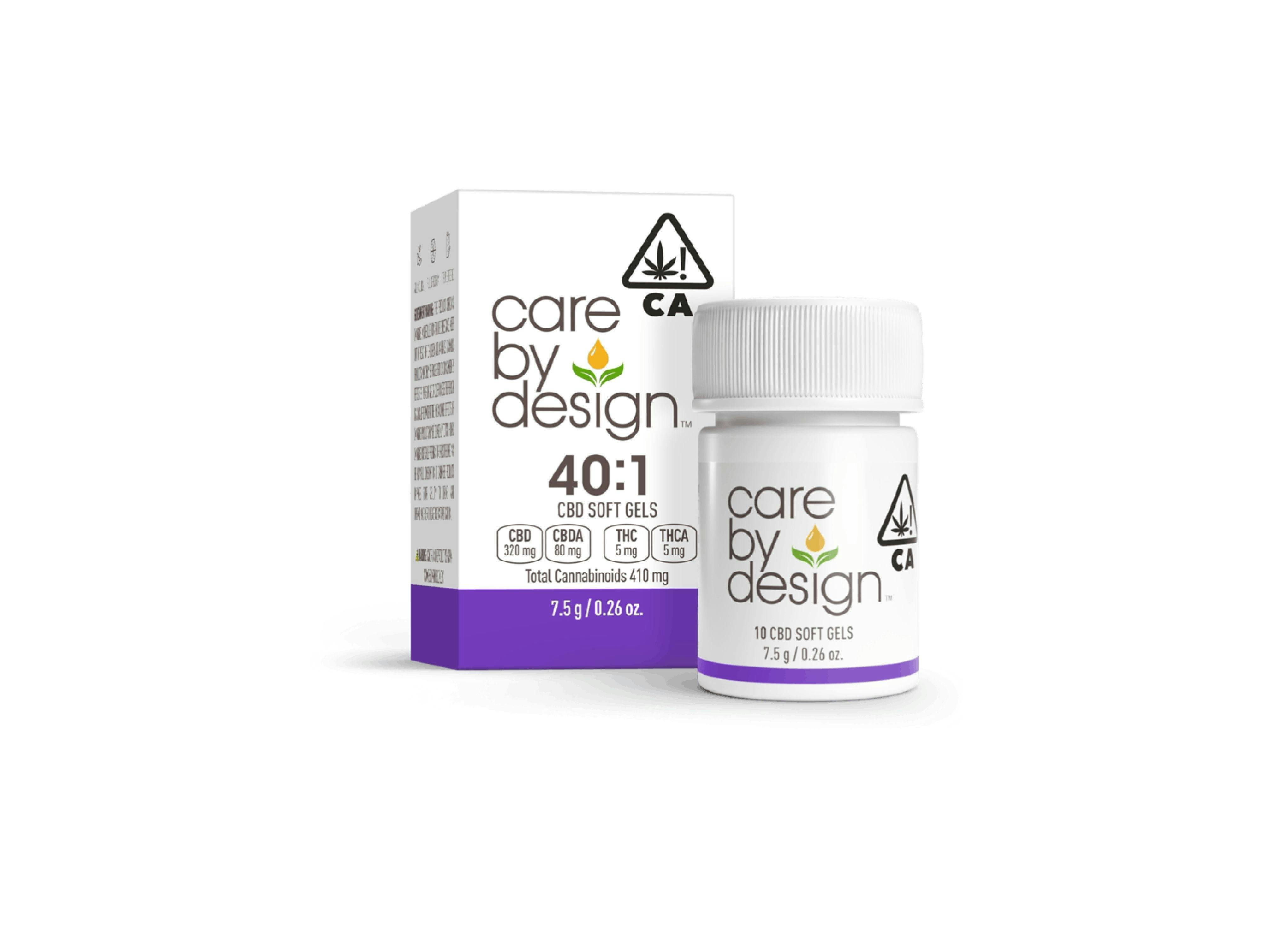 Care By Design Soft Gels 40:1 30ct