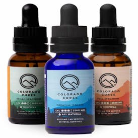 Colorado Cures Tincture - Berry 2500mg Isolate 30ml