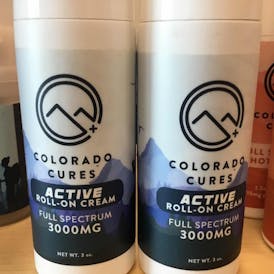 Colorado Cures - Roll On Cold Cream - 3000mg