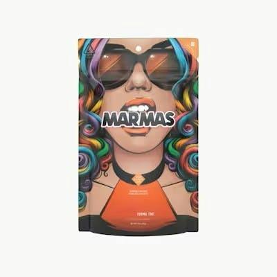 Crystal Clear - Raspberry 1:1 THC:CBD | Marmas | 10pk Edibles 100mg