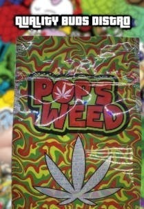 Pop's Weed - Green Crack | 4g Flower - 4 grams
