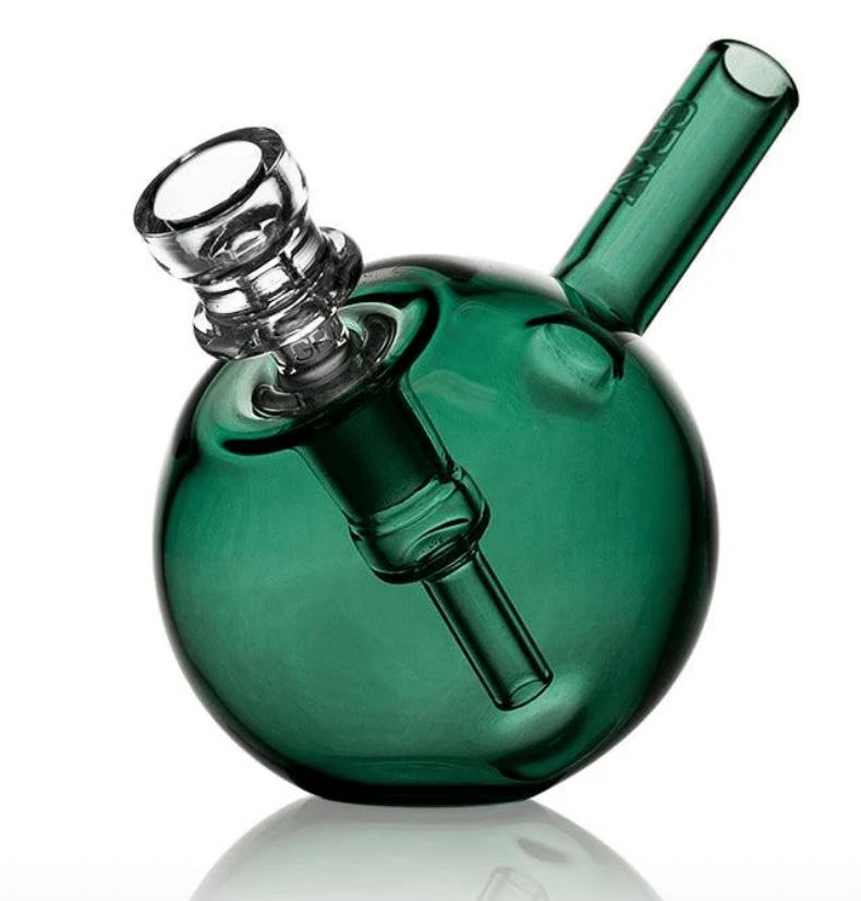 Spherical Pocket Bubbler Colors Lake Green
