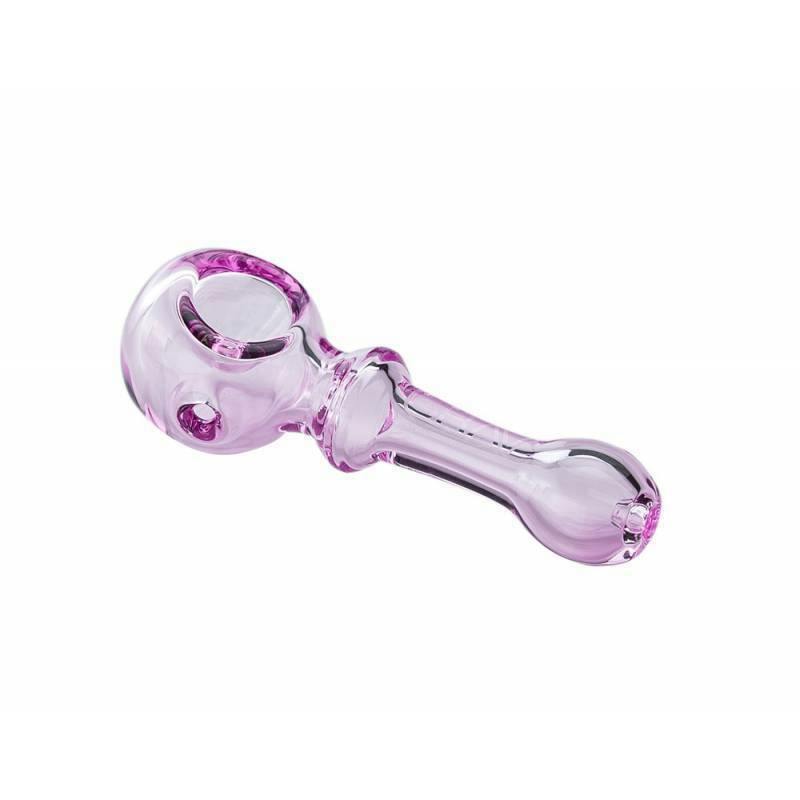4.5" Bauble Spoon Hand Pipe by GRAV - Pink