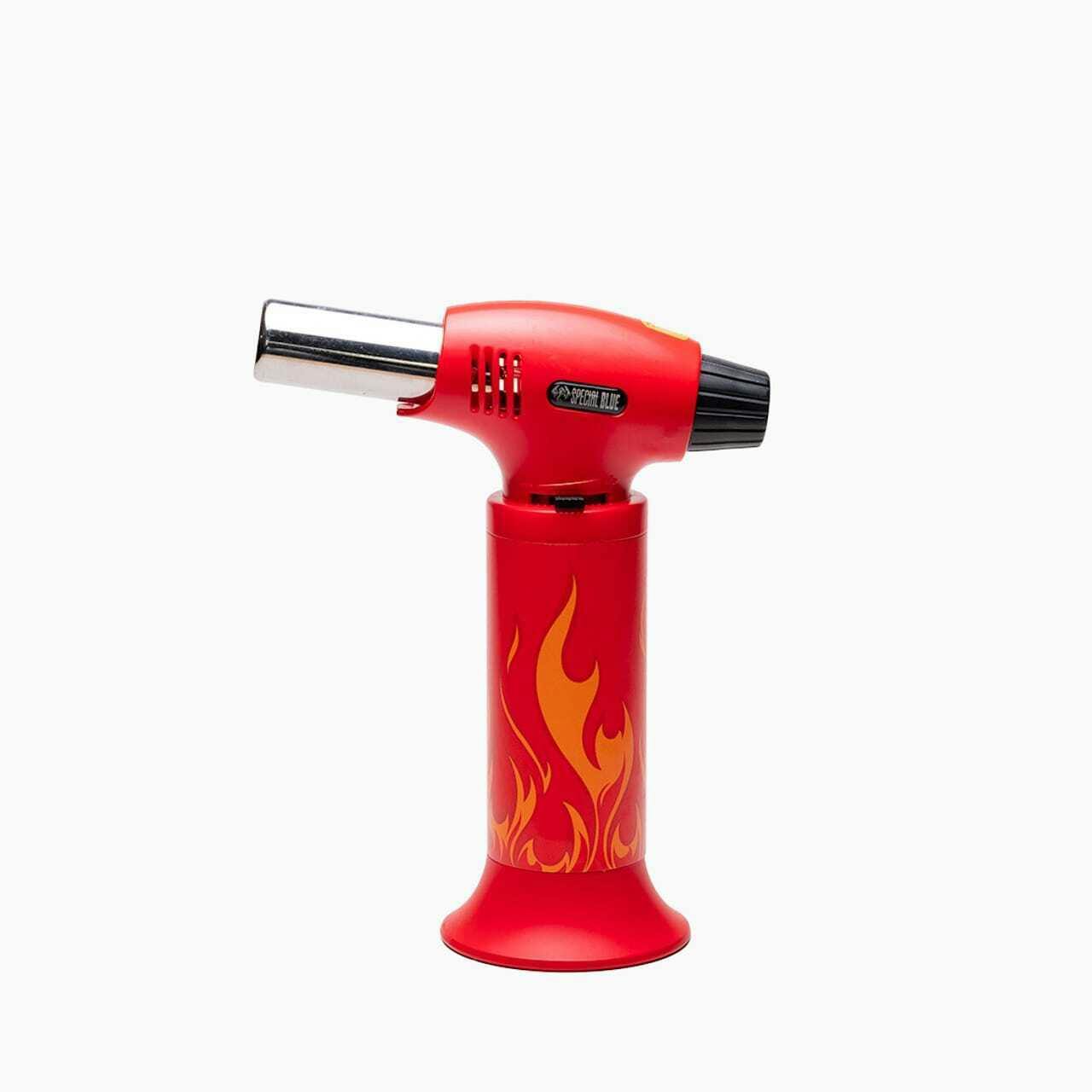 Flames on Red