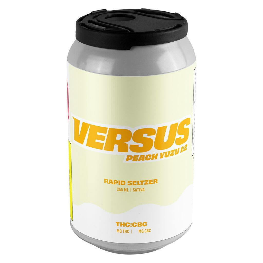 Versus - Peach Yuzu 1:2 THC/CBC Rapid Seltzer 355mL