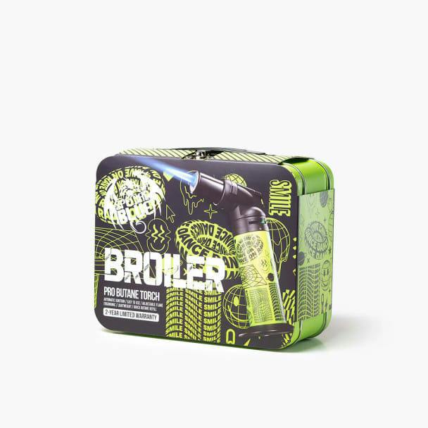 Special Blue Broiler Torch w/ Matching Tin Carrying Case, Y2K