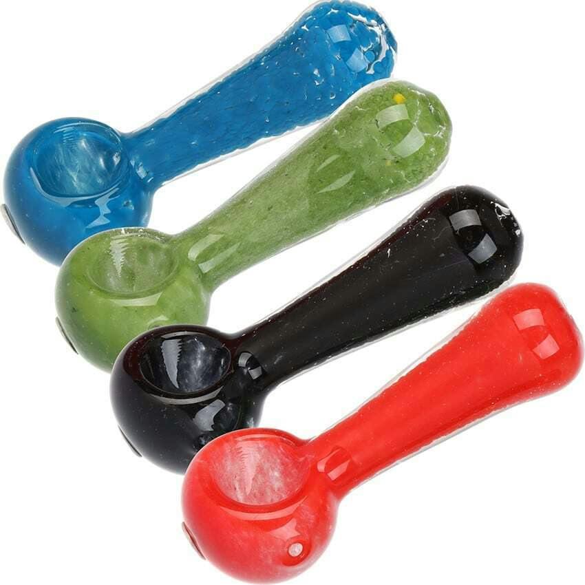 Frit Hand Pipe - 3.75" - Colours Vary