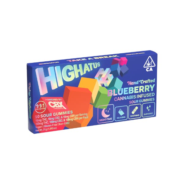 KB - HIGHATUS: Sour Blueberry