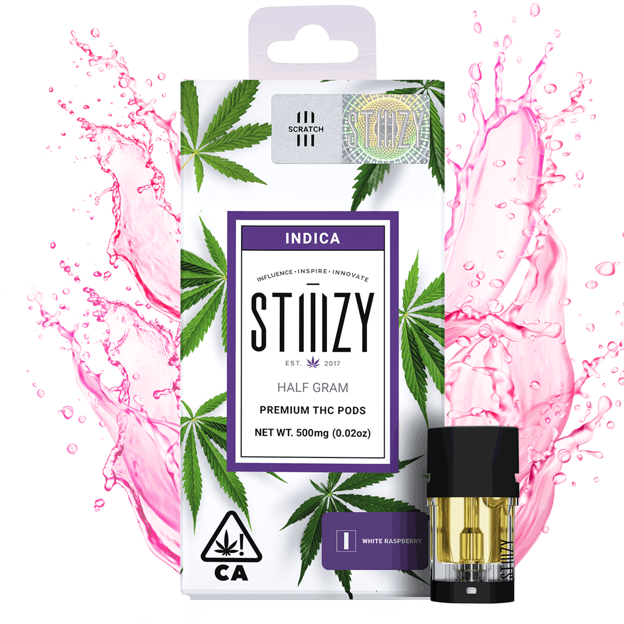 Stiiizy — Org Pods - White Raspberry