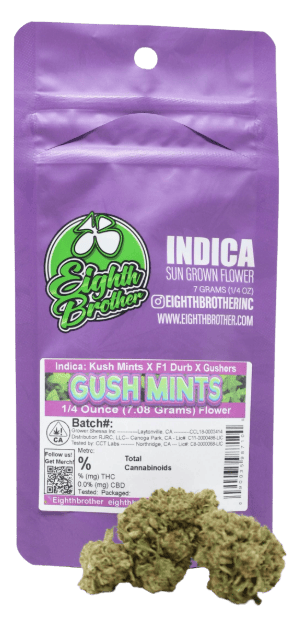 EIGHTH BROTHER - SUNGROWN FLOWER - GUSH MINTS - 7G