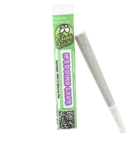 EIGHTH BROTHER - SUNGROWN PREROLL - WEDDING CAKE - 1G