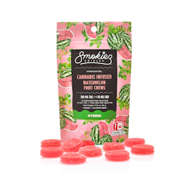 100mg Smokiez Hybrid Fruit Chews - Watermelon