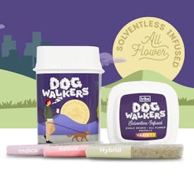 Dogwalkers Solventless Infused - Variety - 11 pack - Infused Pre Rolls - 4.95g