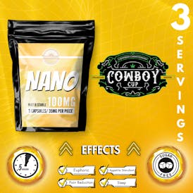100mg High Sunshine Farms EZ Dose It Nano Caps (2 x 50mg Capsules)