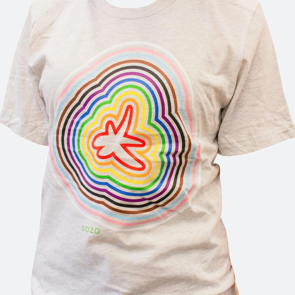 Sozo | Pride 22 | Heather Gray | T-Shirt | Medium